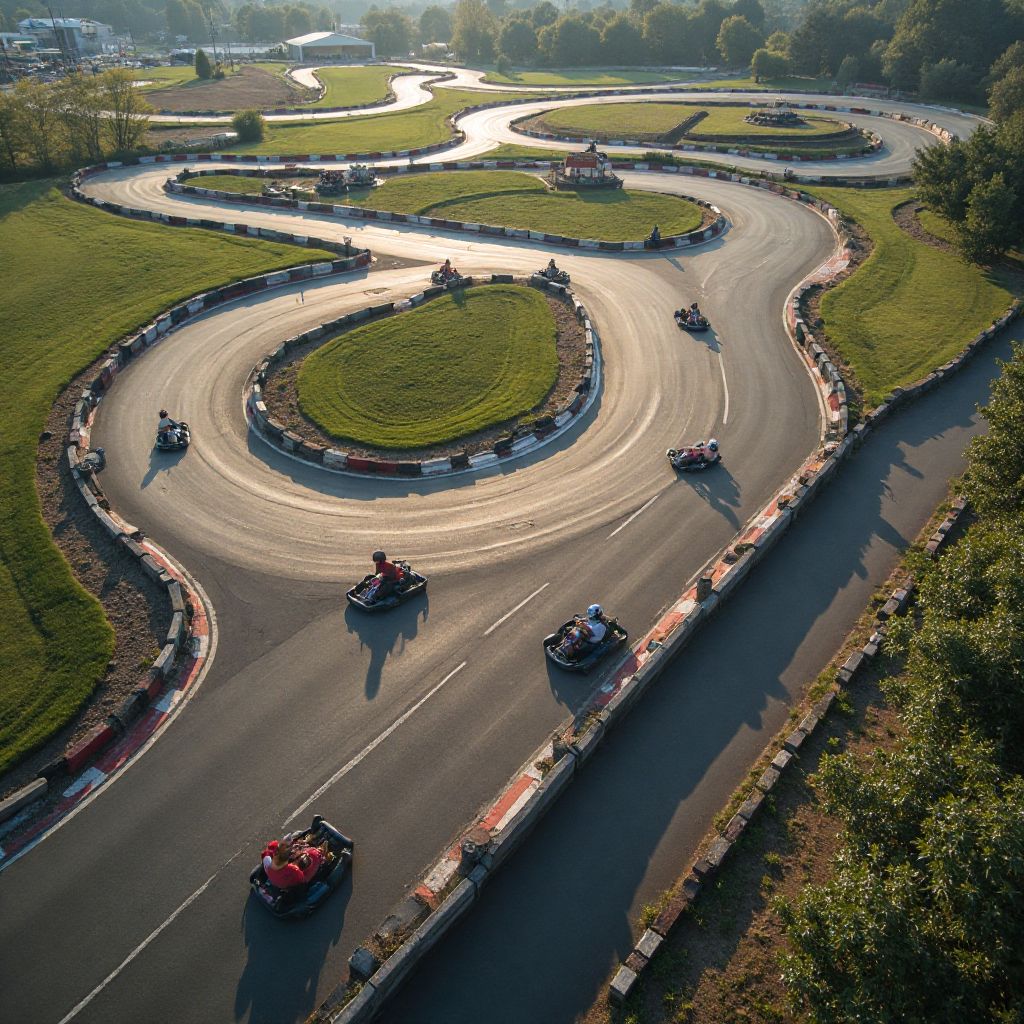 Vista aérea del circuito