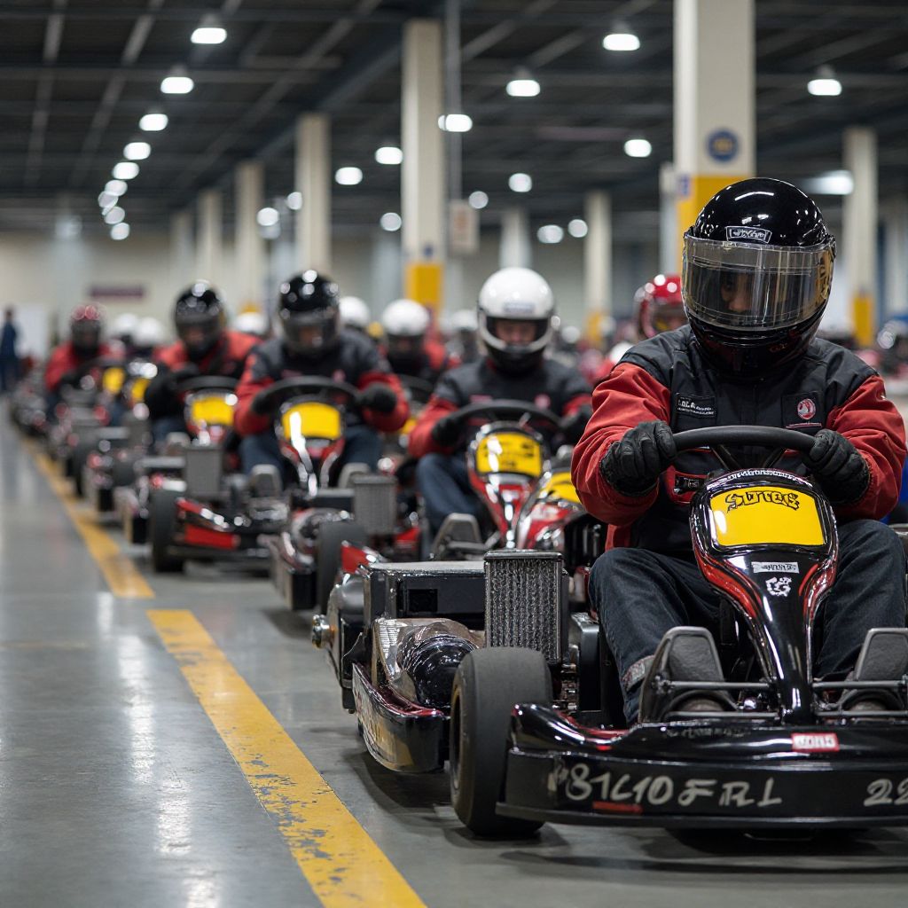 Flota premium de karts